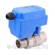 JES KDV 3/4. Кран шаровый Ду=3/4“ с электроприводом 220В. фото