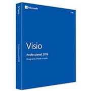 ПО Microsoft Visio Professional 2016 32-bit/x64 Russian CEE DVD