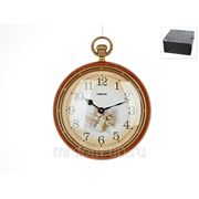 Часы настенные “время“ 40*8*49см. (d=31см. батарейка-1“aa“) (с декоративными стразами) (подарочная упаковка) (861177) фото