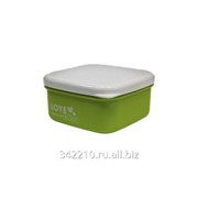 Пластиковый контейнер для СВЧ ECO Love 0,35л зеленый фото