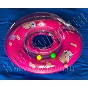 Baby Swimmer Круг для купания с погремушкой 0-36 месяцев (Pink)
