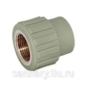 Переходник полипропиленовый ST S32F5 32 - 1“ F (серый) фото