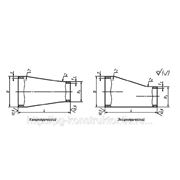 Переход для трубопровода 45х4-32х4 ст.20 ГОСТ 17378-01 фото