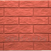 Фасадные термопанели “фастерм“ из керамобетона цвет красный кирпич фото