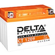 Стартерные аккумулятор Delta CT 1209 12v 9A фотография