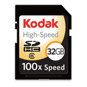 Высокоскоростная карта памяти Kodak SDHC High-Speed / 32 ГБ фотография