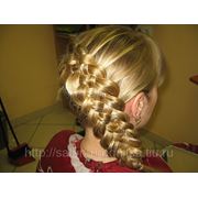 Плетение кос фотография