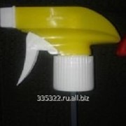 Триггер-курковый распылитель (белый с желтым) на головину BPF-28 фотография