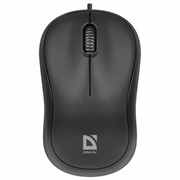Мышь проводная DEFENDER Patch MS-759, USB, 2 кнопки + 1 колесо-кнопка, оптическая, черная, 52759 фото