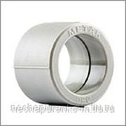 Муфта полипропиленовая Ф 32 мм цвет белый. фото