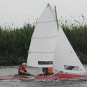 Парусное вооружение для туристических байдарок Таймень, Салют, Нерис фото