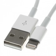 MD818ZM/A Apple кабель, 1,0м., USB-->Lightning (8-pin), Белый, Розничная фотография
