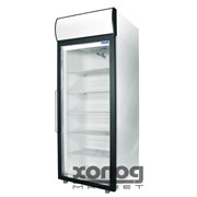 Холодильный шкаф-витрина со стеклянной дверью ШХ-0,7 ДС POLAIR (Полаир) фото