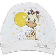 Шапочка интерлок Жирафик Г05-53 ЖР р.56-68 см фото