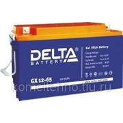 Аккумулятор Delta GX12-65 (12 В, 65 А*ч) фото