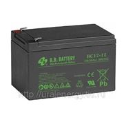 Аккумуляторная батарея BB Battery BC 12-12 12 В, 12 Ач фото