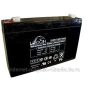 Аккумуляторные батареи LEOCH серии DJW 6В 7,0 А*ч фото