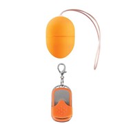Виброяйцо 10 Speed Remote Vibrating Egg Small оранжевое фото