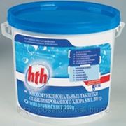 Многофункциональные таблетки стабилизированного хлора 5 в 1(hth) 1кг фото