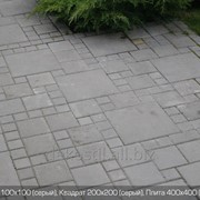 Плитка тротуарная вибролитая “Фигурная“ фото