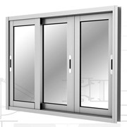 Окна и двери из алюминиевые ПВХ фото