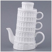 Чайный набор на 2 персоны «Пизанская башня»