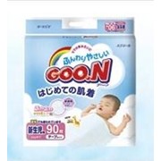 Подгузники "Goo.N" (Гун) NB 2-5 кг д/новорожденных (90 шт)