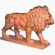 Скульптура Огненный лев (большой) S85b