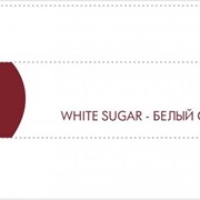 Сахар белый с индивидуальным логотипом фотография