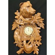 Настенные часы «Медведь» фотография