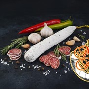 Салями Кампаньоло (Salame Campagnolo) свиная сыровяленая колбаса фотография