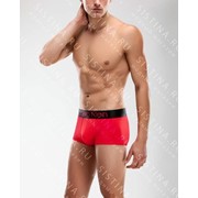 Боксеры Calvin Klein красные с черной резинкой фотография
