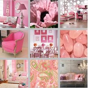 Палитра розовая, Авторский дизайн интерьеров