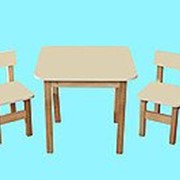 Эко комплект стол + 2 стульчика