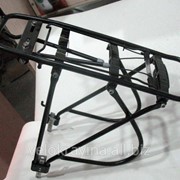 Вело багажник под сумку алюминиевый 26-28 фото