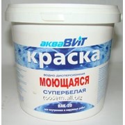 Краска ВАК-20 с/белая моющаяся, 40 кг. (бидон)