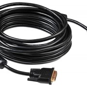 Кабель Buro HDMI-19M-DVI-D-10M HDMI (m) DVI-D (m) 10м феррит.кольца черный фото