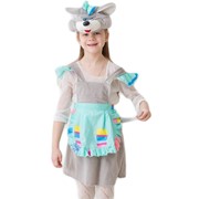 Карнавальный костюм для детей Фабрика Бока Мышка с хвостиком детский, 24-28 (104-116 см)