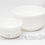 Горшок цветочный КП Фиалка4 (8,5л) кр. коричневый фото