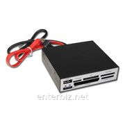 Кардридер внутренний Gembird (FDI2-ALLIN1S-B) ALL in 1-B черный USB, код 56196 фото