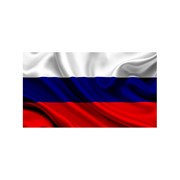 Флаг России на древке 20*30