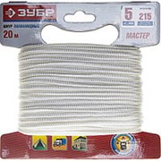 Полиамидный плетеный шнур повышенной нагрузки ЗУБР 50320-05-020 фото