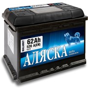 Аккумуляторная батарея Аляска 62 Ач
