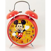 Будильник Микки Маус Mickey Mouse классический (красный)