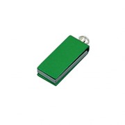 Флешка с мини чипом, минимальный размер, цветной корпус, 64 Гб, зеленый