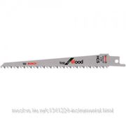 Пилки Bosch для ножовки, 5шт, S644D, HCS, 150/1.25мм, для дерева, пластика