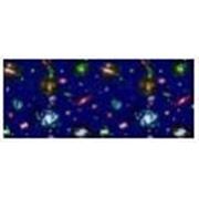Рулонное цельное флуоресцентное полиэстровое полотно-обои «Звезды-2» фото