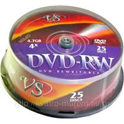 Диск DVD-RW VS 4-12x 700 mb фото