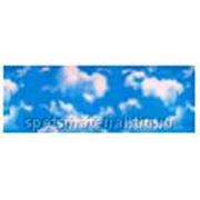 Стандартное флуоресцентное полиэстровое полотно-обои “Blue Sky 2 “ фото