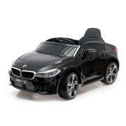 Электромобиль BMW 6 Series GT, цвет черный, EVA колеса, кожаное сидение фото